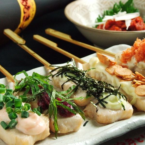 やきくらのやきとり♪定番～特製つくね、人気の肉巻きなど20種類以上！むね肉『グルメ焼き』もオススメ★