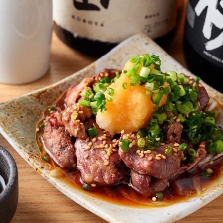 ハツポン 鶏ハツポン酢