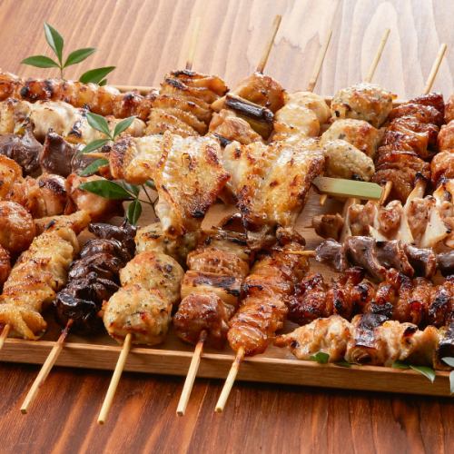 The appeal of fragrant charcoal-grilled yakitori