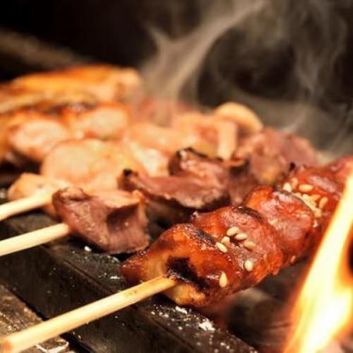 The appeal of exquisite charcoal-grilled yakitori