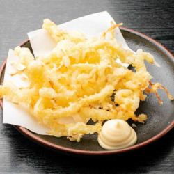 さきいかの天ぷら