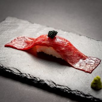 黒毛和牛炙り寿司