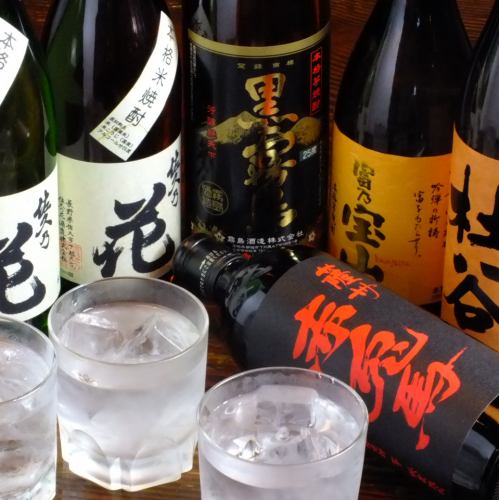 焼酎、地酒が充実！！