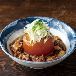 自家製牛すじ大根