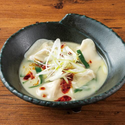 白湯水餃子/とんぺい焼き　各