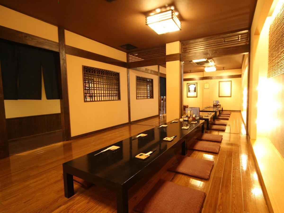 最大50名様までご利用OKの個室は大人数でのご宴会にもってこい！