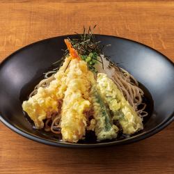 Tempura and chilled Shinshu soba
