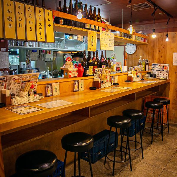 [Table seats for one person to a maximum of 8 people OK] There are counters and table seats! Convenient izakaya "Yamashina bar observation record" that can be used in various scenes from one person to group banquets! .Please feel free to contact us ♪