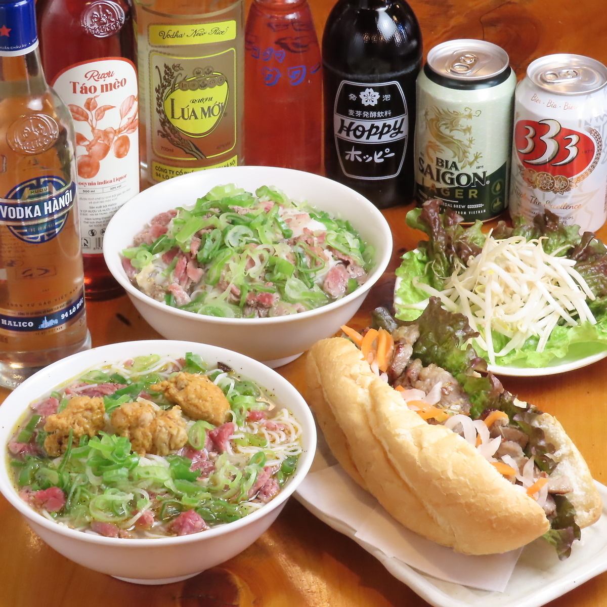 こだわりのベトナム料理をお楽しみいただけます♪