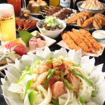 ■大人気！名古屋名物「食べ放題」コース■120分飲放付全10品5,480円⇒クーポンで4,980円