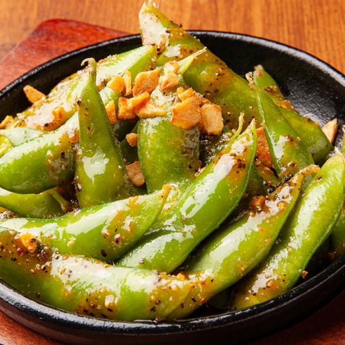 edamame garlic