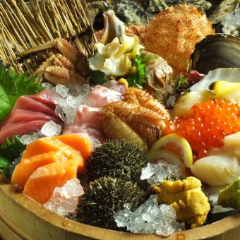 [Domestic beef/exciting sashimi assortment/oysters/local sake included 2 hours all-you-can-drink] "Kiwami course" 9,000 yen → 8,000 yen