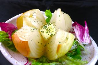 Hokkaido onions grilled in butter