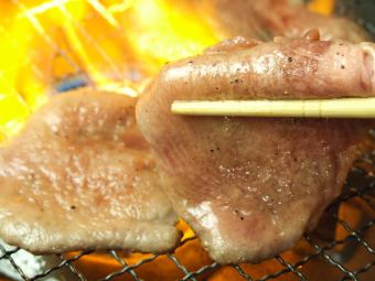 Sendai Kamei's grilled beef tongue