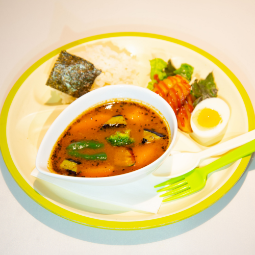 [3 kinds of menu for children] Please choose from vegetable soup curry / sausage soup curry / keema curry ♪