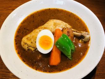 Shiretoko chicken soup curry