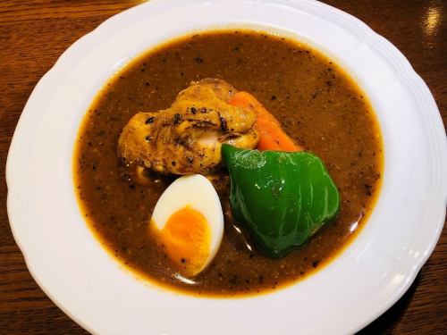 tandoori chicken soup curry