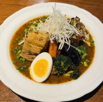 どろ豚角煮のスープカレー