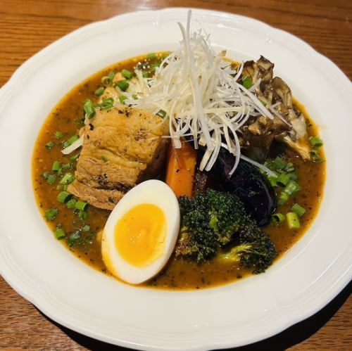 どろ豚角煮のスープカレー