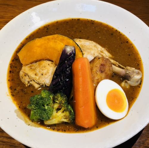 【オススメ】知床どり野菜のスープカレー