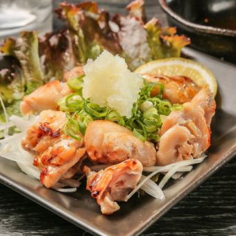 地鶏ももおろしポン酢