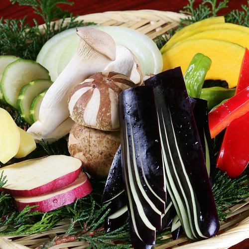 Fresh vegetables are also a popular secret!