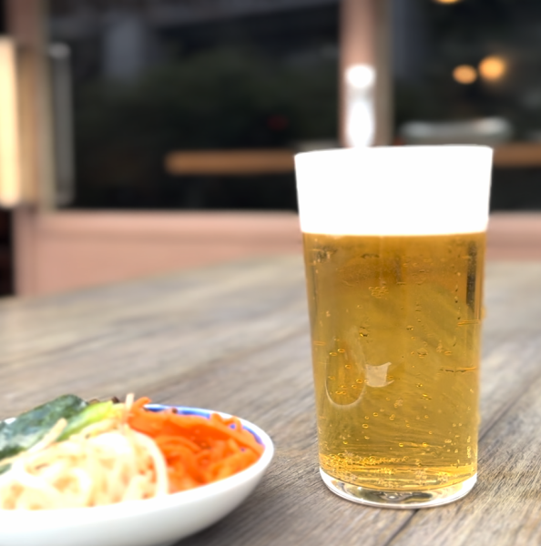 まずはこれ「ナムル盛り合わせ」