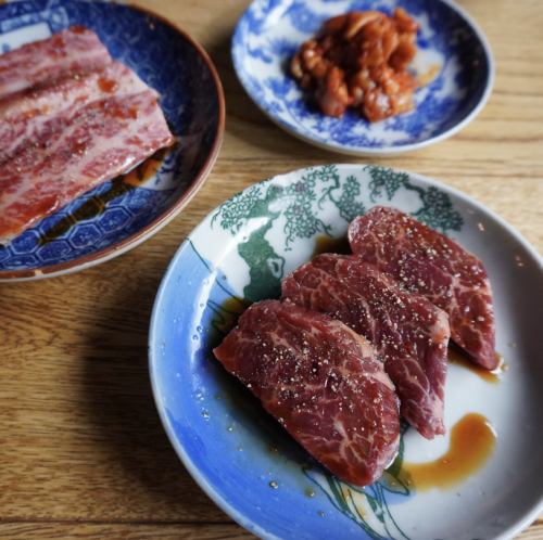 肉もホルモンも少量からOK