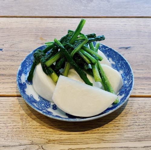 旬の食材はシンプルに