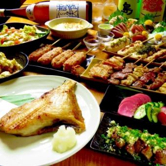 [Includes 2 hours of all-you-can-drink including bottled beer] 8 dishes including 4 types of seasonal sashimi! Zanku introductory course ♪ 4,980 yen