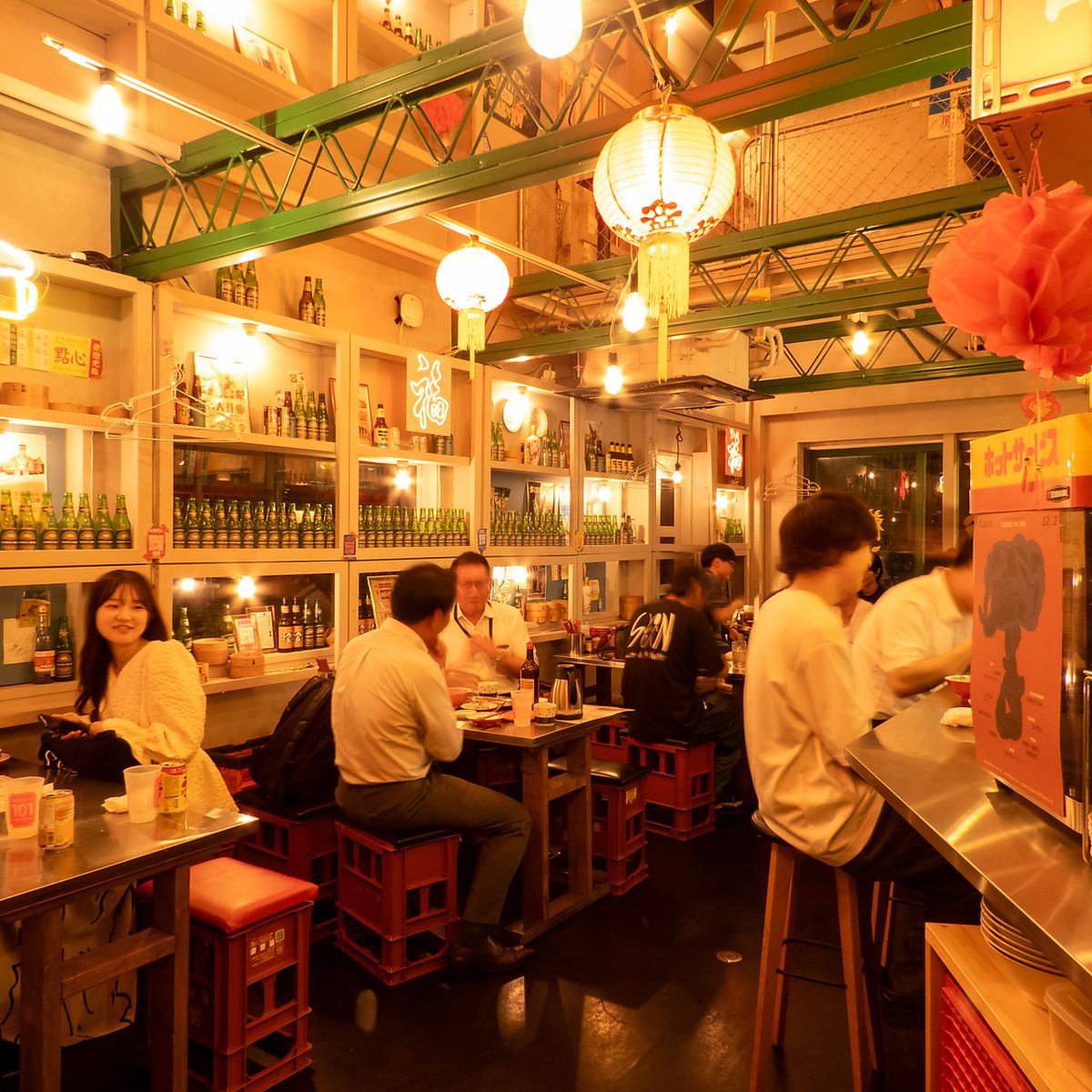 走進店裡，有種去台灣旅行的感覺♪ 這家店有很多女性顧客。