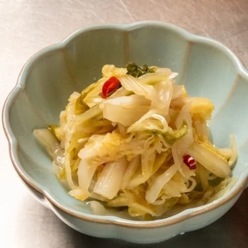 甜醋白菜