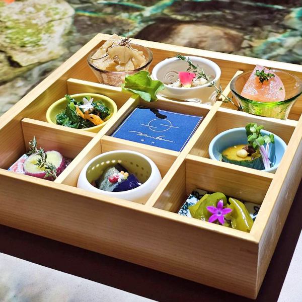 8種の日替わりおばんざいのこだわり