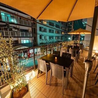 代官山でビアガーデン気分を満喫できます！爽快なテラス席で乾杯！昼飲みも夜飲みも◎