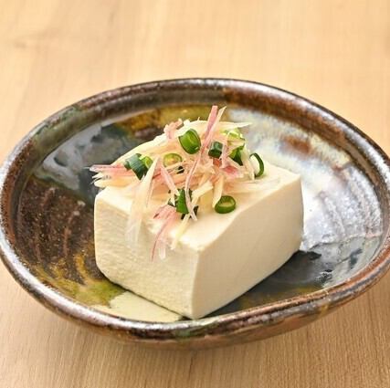 薬味たっぷり冷奴