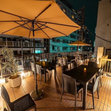 【2時間飲放題付】テラス席限定♪和牛ちらしで〆る【贅沢ビアガーデンコース】5500円(税込)