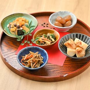 本日の酒肴五種盛り