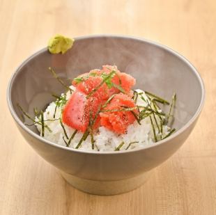 炙り明太子と大葉の出汁茶漬け
