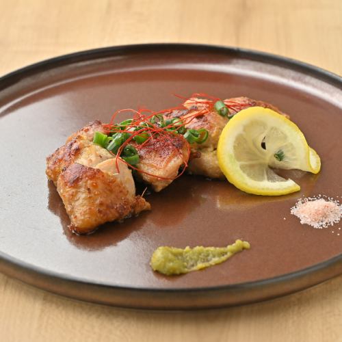 鶏ももの柚子胡椒焼き