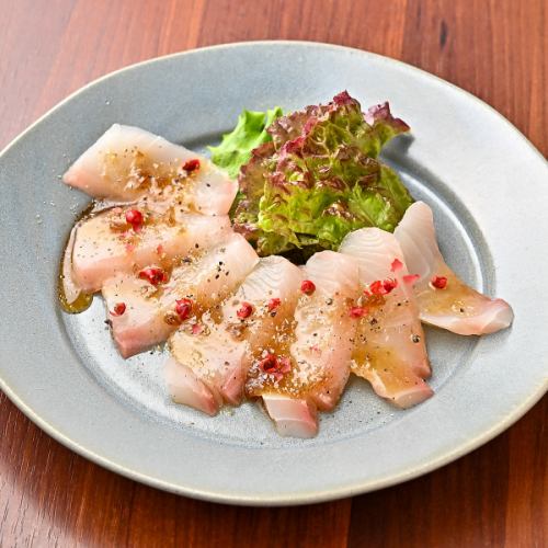 鯛のカルパッチョ
