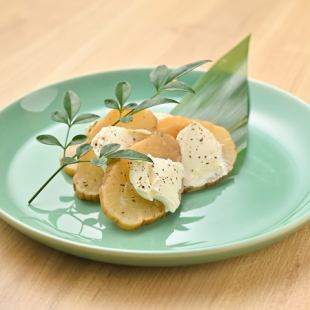 いぶりがっことマスカルポーネ