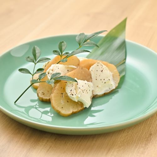 いぶりがっことマスカルポーネ