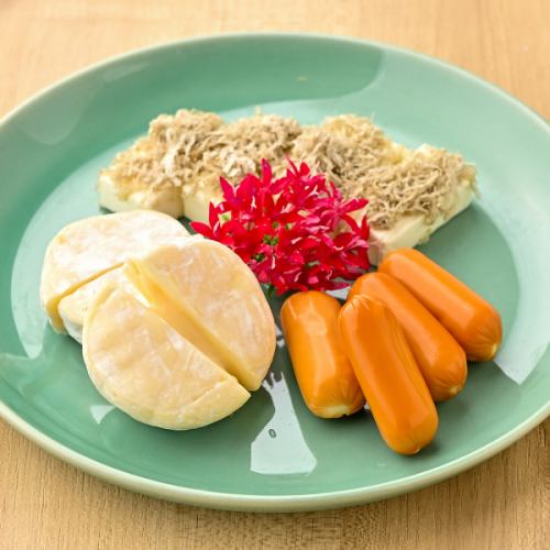 チーズの盛り合わせ