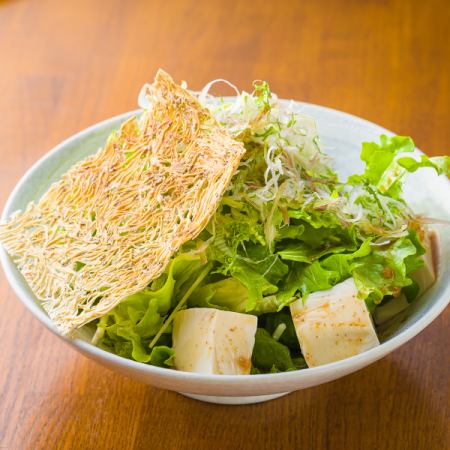 Kodaharu salad (tatami sardine and tofu salad)