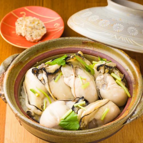 Oyster clay pot rice