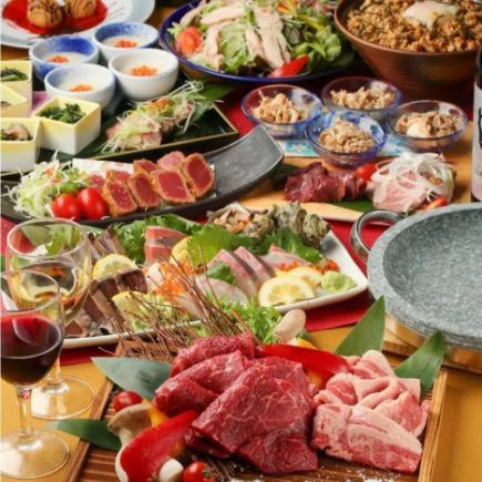 ■2.5H飲み放題付 お造り3種盛合せと選べる鍋の「店長厳選コース」4,000円 全8品◎