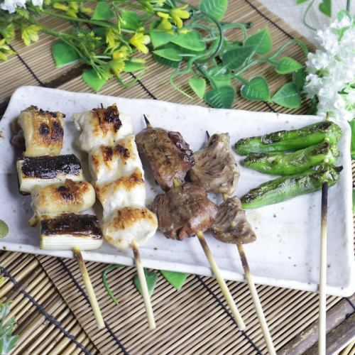 串焼き５種盛り合わせ