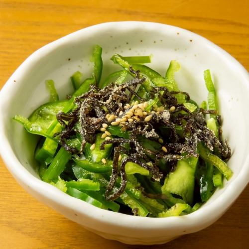 萬屋特製！！塩ピーマン