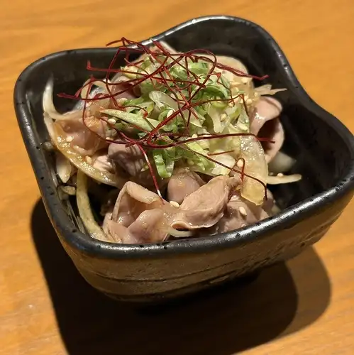 ずり皮ポン酢