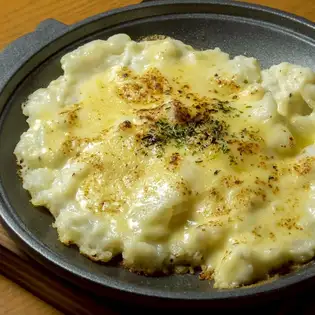 鉄板ホットポテサラ
